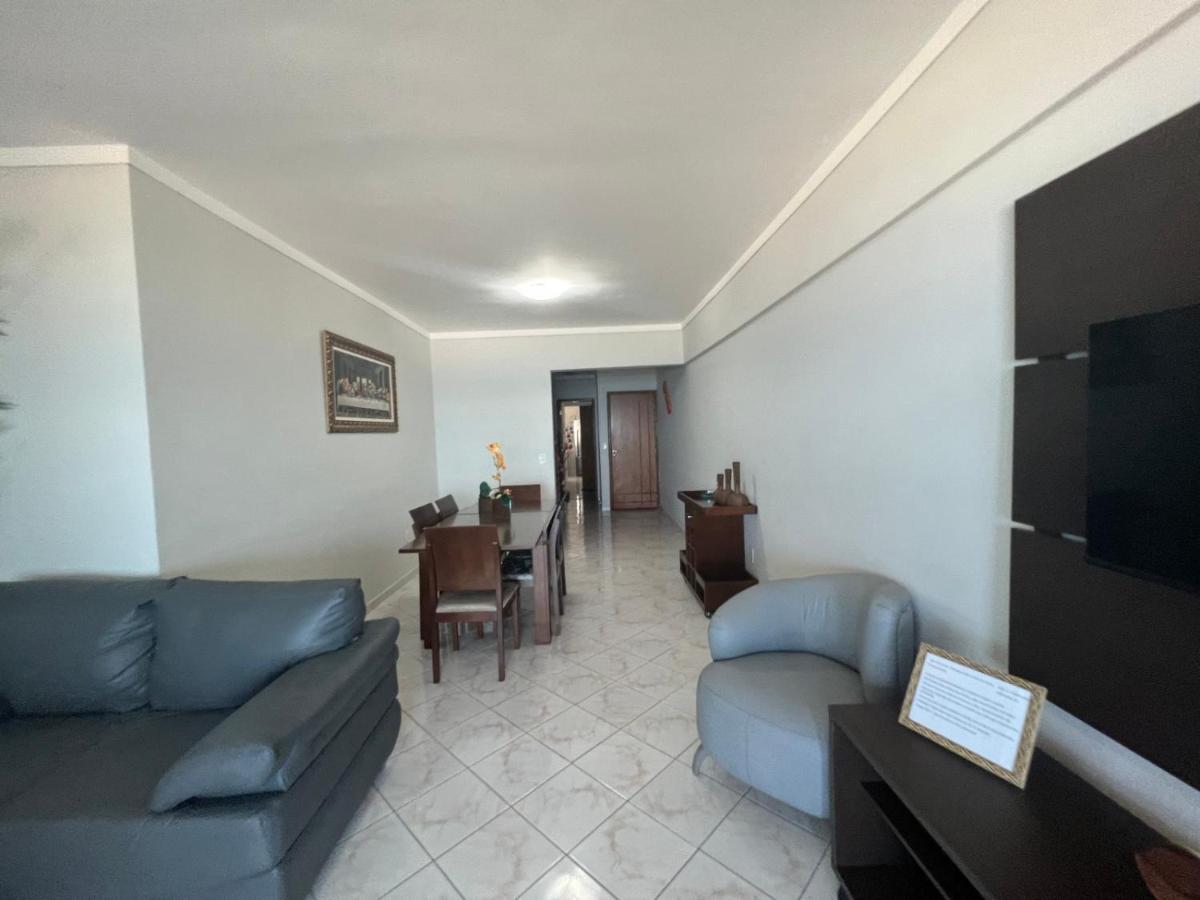 Apartamento Guilhermina De Frente Para O Mar Praia Grande  Exterior foto
