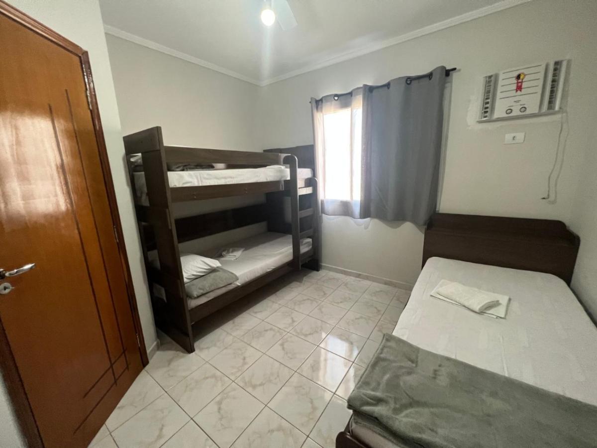 Apartamento Guilhermina De Frente Para O Mar Praia Grande  Exterior foto